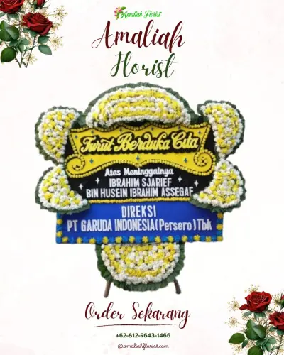 Papan Bunga Duka di Pagerpelah
